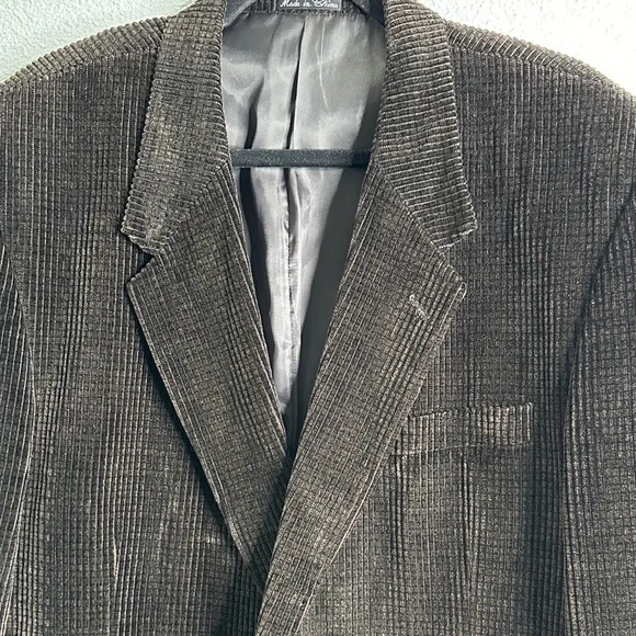 Norm Thompson brown corduroy sports blazer ClassicMen'ssize 44L